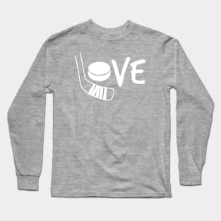 Love Hockey Long Sleeve T-Shirt